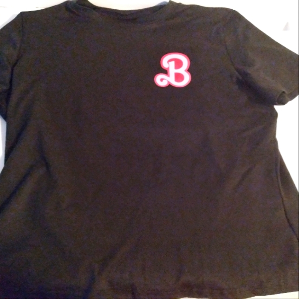 A Barbie black T-shirt